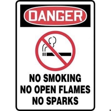 Accuform OSHA DANGER SAFETY SIGN NO SMOKING MTDX002XL MTDX002XL